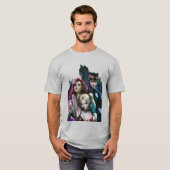 Gotham City Sirens #1000 Comic Cover Variant Tシャツ (正面フル)