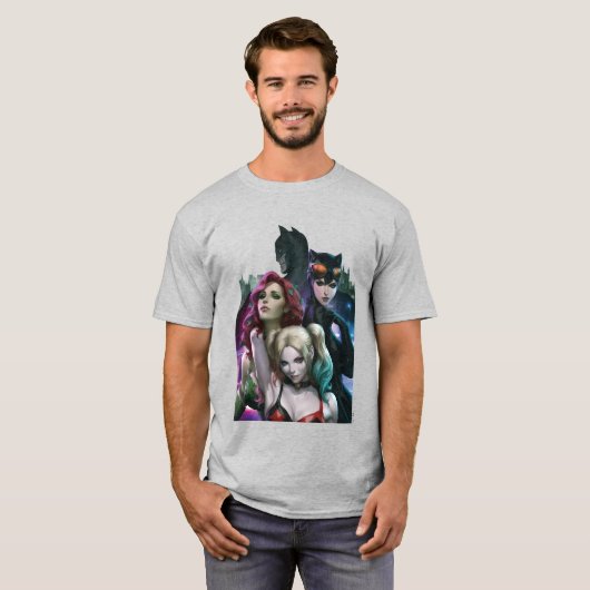 Gotham City Sirens #1000 Comic Cover Variant Tシャツ (正面フル)