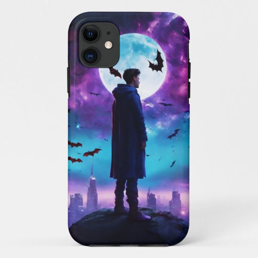 Gotham Guardian iPhoneケース：デバイスを守る Case-Mate iPhoneケース (裏面)