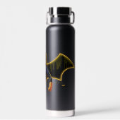 Gotham Knights Batgirl in Logo ウォーターボトル (背面)