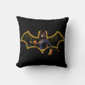 Gotham Knights Batgirl in Logo クッション (正面)
