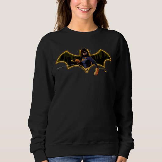 Gotham Knights Batgirl in Logo スウェットシャツ (正面)