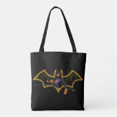 Gotham Knights Batgirl in Logo トートバッグ (裏面)