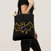 Gotham Knights Batgirl in Logo トートバッグ (クローズアップ)