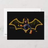 Gotham Knights Batgirl in Logo ポストカード (正面/裏面)