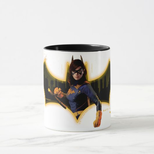 Gotham Knights Batgirl in Logo マグカップ (中央)