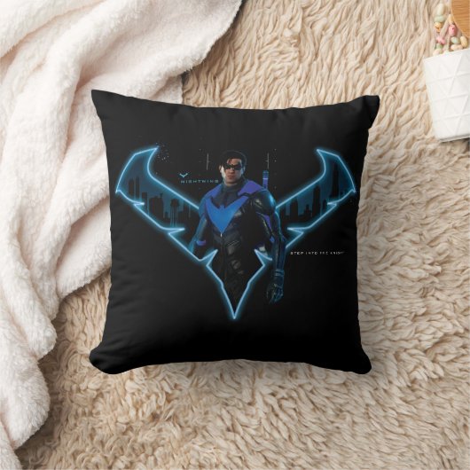 Gotham Knights Nighting in Logo クッション (ブランケット)