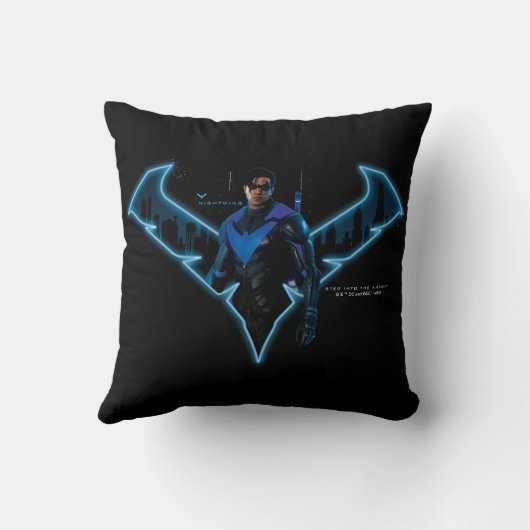 Gotham Knights Nighting in Logo クッション (裏面)