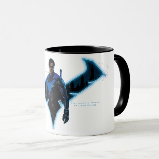 Gotham Knights Nighting in Logo マグカップ (正面右)