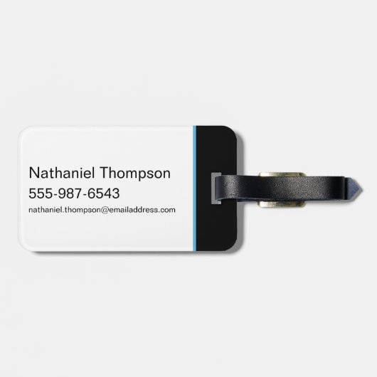 Gotham Knights Nighting in Logo ラゲッジタグ (裏面横)