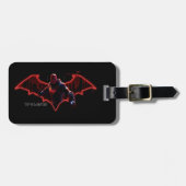 Gotham Knights Red Hood in Logo ラゲッジタグ (正面横)