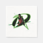 Gotham Knights Robinのロゴ スタンダードカクテルナプキン (正面)