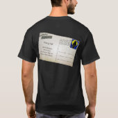 GothCruise 14 Ghostwood 2は互い違いのデザイン味方しました Tシャツ (裏面)