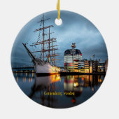 Gothenburg, Sweden Port セラミックオーナメント (裏面)