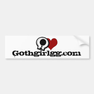 Gothgirlgg.comのバンパーステッカー バンパーステッカー