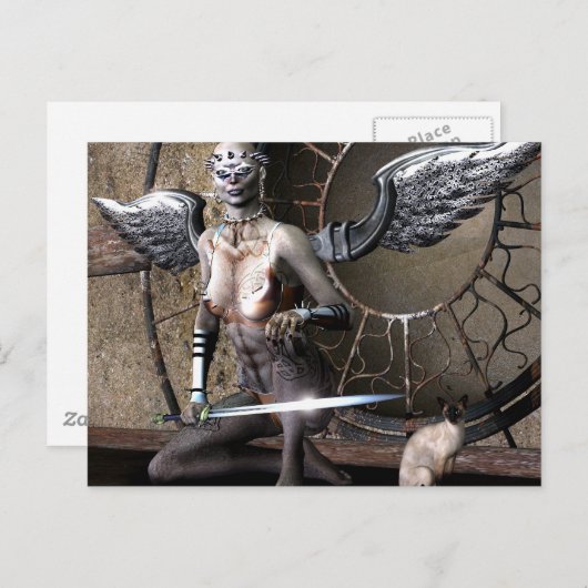 gothic Angel ポストカード (正面/裏面)