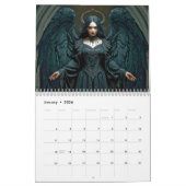 Gothic Angels 2026 Calendar カレンダー (1月 2026)
