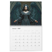 Gothic Angels 2026 Calendar カレンダー (1月 2027)