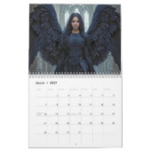 Gothic Angels Calendar カレンダー (3月 2027)