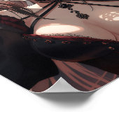 Gothic Anime Girl with Scarlet Eyes ポスター (角)