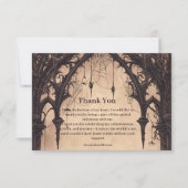 Gothic Arch Midnight Birthday サンキューカード (正面)