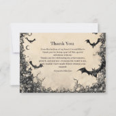 Gothic Arch Midnight Birthday サンキューカード (正面)