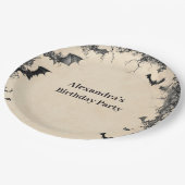 Gothic Arch Midnight Birthday ペーパープレート (アングル)