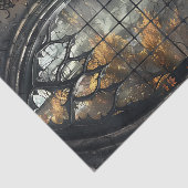 Gothic Arched Window by lamplight Decoupage 薄葉紙 (詳細)