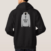 Gothic Archway Cross Zip Hoodie - Path to ST-Shirt パーカ (裏面)