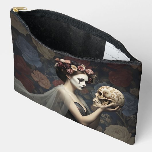 Gothic Art Cosmetic Bag アクセサリーポーチ (見開き)