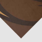 Gothic Art Deco Girl and Crescent Moon Decoupage 薄葉紙 (詳細)