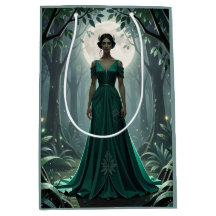 Gothic Art Deco Goddess of the Forest