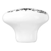 Gothic Axolotl Anatomy Ceramic Knob  セラミックノブ (側面)