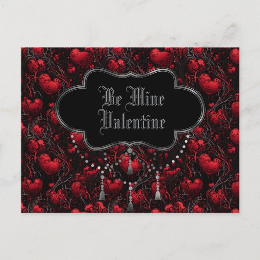 Gothic Be Minel Valentine  ポストカード (正面)