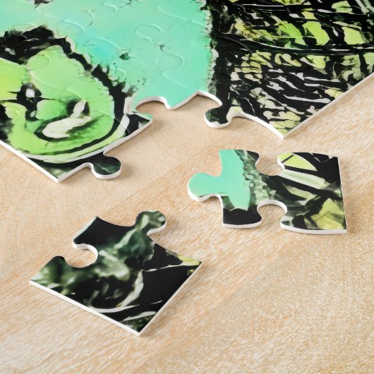 Gothic Beauty Portrait  ジグソーパズル (側面)