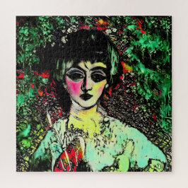 Gothic Beauty Portrait  ジグソーパズル