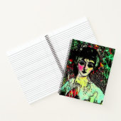 Gothic Beauty Portrait  ノートブック (内部)