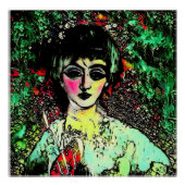 Gothic Beauty Portrait ポスター (正面)