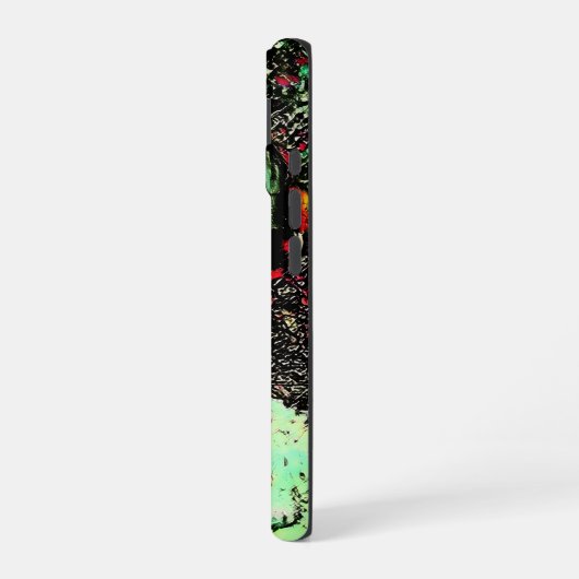 Gothic Beauty Portrait  iPhone 16ケース (左側面)