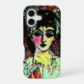 Gothic Beauty Portrait  iPhone 16ケース (裏面)