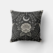 Gothic Butterfly Floral Pattern (4) クッション (裏面)
