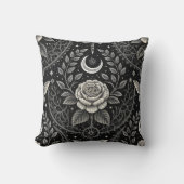 Gothic Butterfly Floral Pattern (4) クッション (正面)