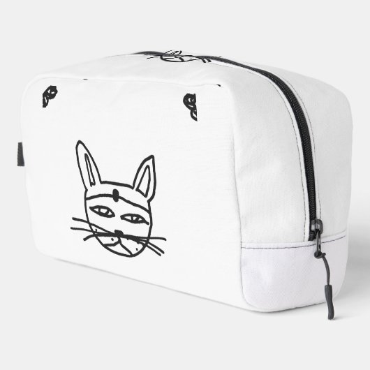 Gothic cat pencil bag ドップキット (右コーナー)