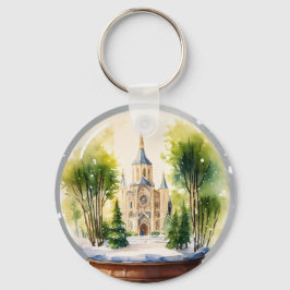 Gothic Cathedral Circle Keychainについて キーホルダー