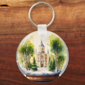 Gothic Cathedral Circle Keychainについて キーホルダー (裏面)