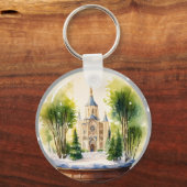 Gothic Cathedral Circle Keychainについて キーホルダー (正面)