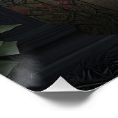 Gothic Cemetery Rose Garden ポスター (コーナー)