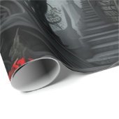 Gothic Cemetery Rose Garden ラッピングペーパー (ロールコーナー)