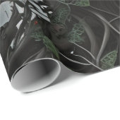 Gothic Cemetery Rose Garden ラッピングペーパー (ロールコーナー)