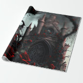 Gothic Cemetery Rose Garden ラッピングペーパー (アンロールド)